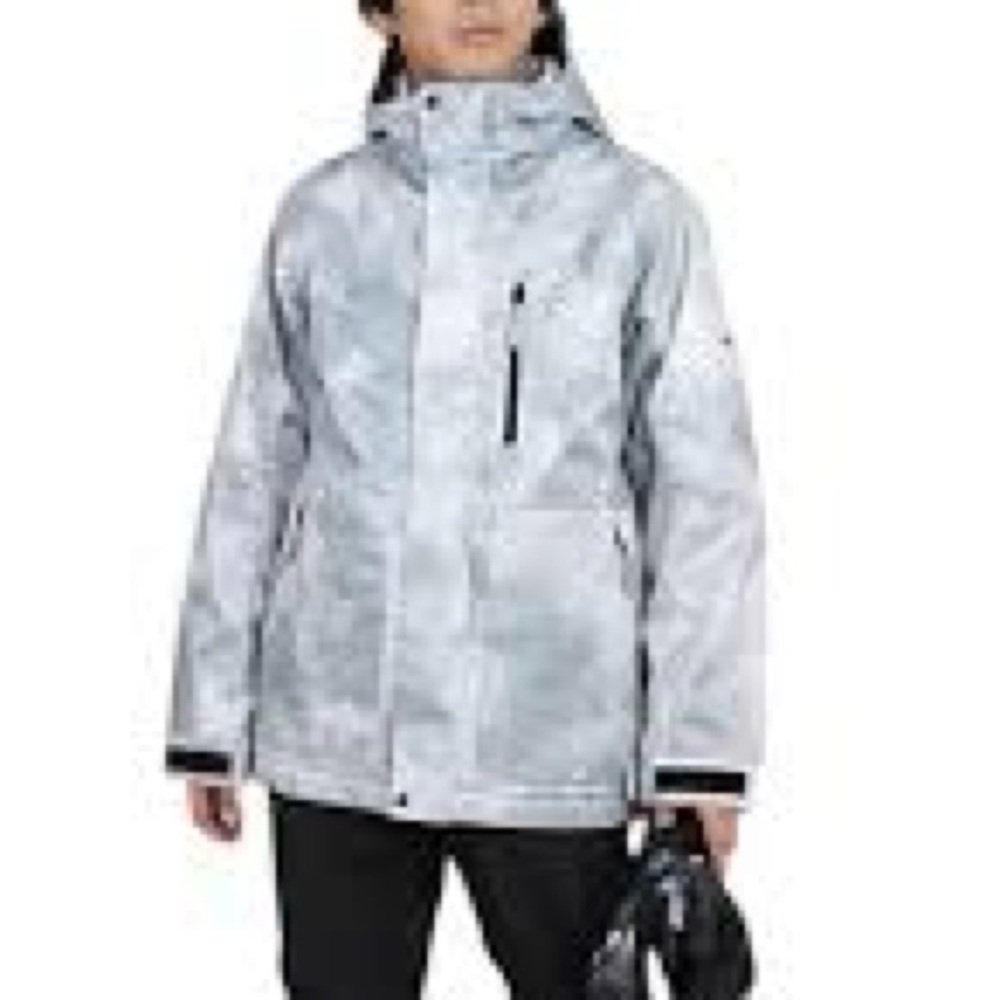 Women's Wantdo Blue Cloud Winter Ski Jacket Size S